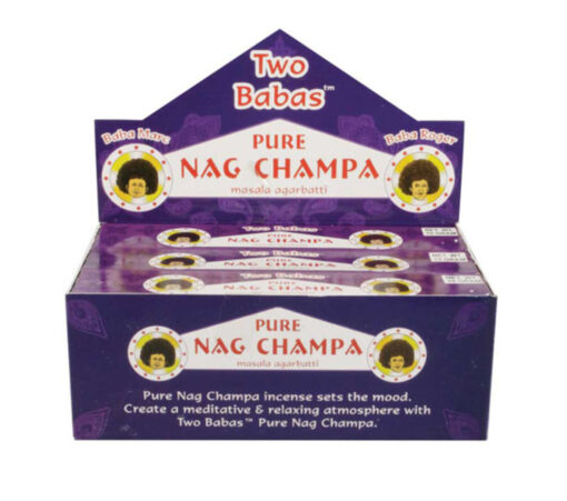 12pc Display 15g Two Babas Nag Champa Incense media 1