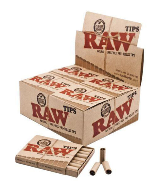 20pc Display Raw Pre Rolled Tip 21 Tips Per Pack media 1