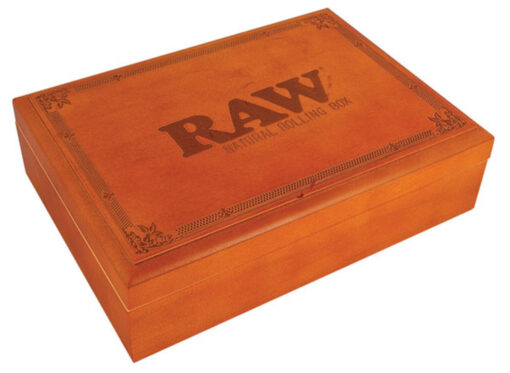 6.25 x 8.5 Raw Special Wood Rolling Box Case 20 media 1