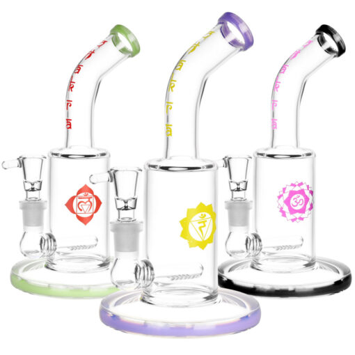 Inline Perc Chakra Water Pipe A 1 1