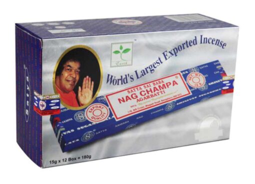 Satya 15g Incense Sticks 12pk Nag Champa 1