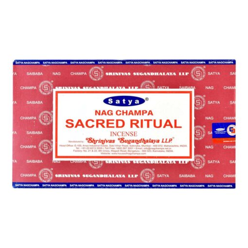 Satya 15g Incense Sticks 12pk Sacred Ritual 1