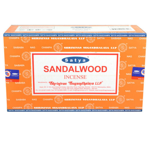 Satya 15g Incense Sticks 12pk Sandalwood 1