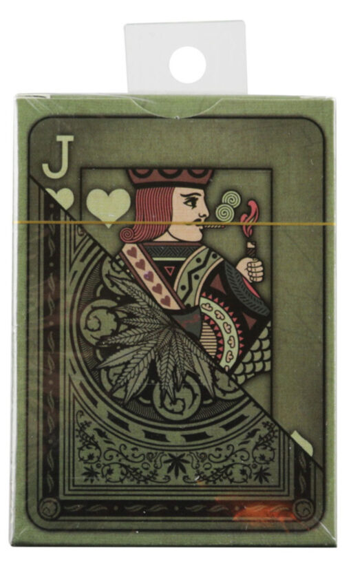 Aces High Weed Playing Cards 6pc Display media 2