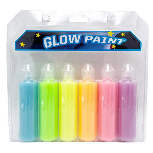 Paint Tubes 6pc Glow In The Dark 1