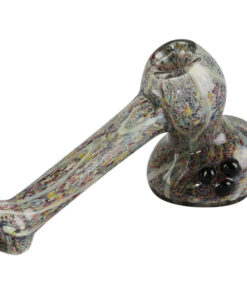 Rainbow Speckled Hammer Bubbler