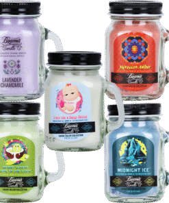 Beamer Candle Smoke Killer Style Mini Mason Jar Candle