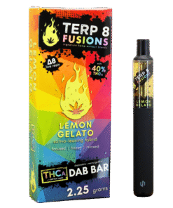 2.25-Gram Lemon Gelato THCA + D8 Live Resin Disposable Dab Bar