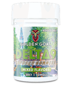 Delta 9 Infused Gummy Squares – Mixed Flavors