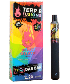 2.25-Gram Berry Gelato THCA + D8 Live Resin Disposable Dab Bar