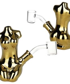 Buxom Body Electroplated Dab Rig - 4.25" / 14mm F
