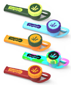 Piecemaker Karma Go Silicone Pipe - 4" / Colors Vary
