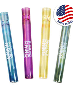 Phoenix Rising Full Metallic One Hitter - 4"/Colors Vary