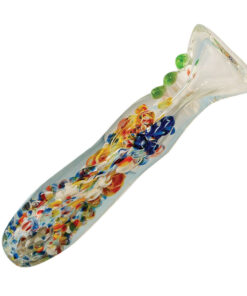 Splatter Frit Glass Chillum