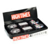 High Times Metal Grinder - 4pc / 2.5" / Black 6pcs