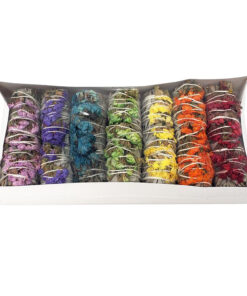 White Sage / Sinuata Bundle 7PC SET -  - 4" / Asst Colors