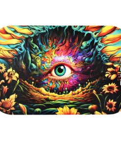 Pulsar Magnetic Rolling Tray Lid - Sunflower Of The Mind / 11"x7"
