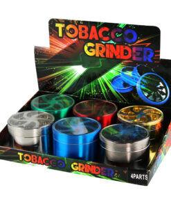 Aluminum 4pcs  Grinder - 2.5" - 6pcs