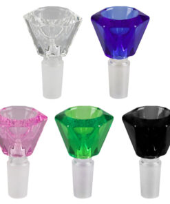 Faceted Herb Bowl Slide | 14mm Male
