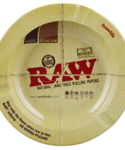 Raw Round Metal Ashtray - 5.5"