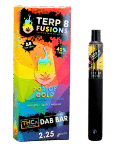 2.25-Gram Pot of Gold THCA + D8 Live Resin Disposable Dab Bar