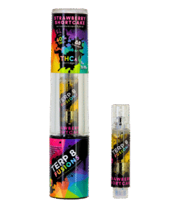 1-Gram Strawberry Shortcake THCA + D8 Live Resin Cartridge