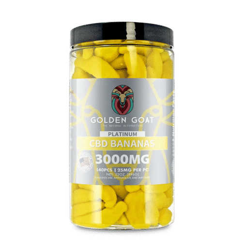 Platinum CBD Gummies 3000mg - Banana