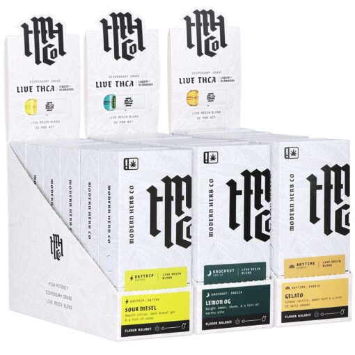Modern Herb Co Liquid Diamonds THCA Pod Starter Kit - 2g 6ct