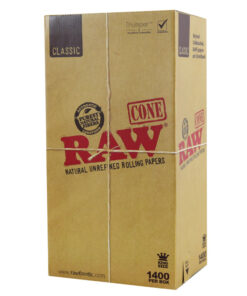 RAW Classic Cones | Kingsize | 1400pc Bulk Box