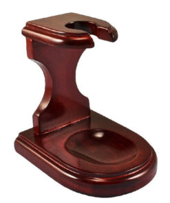 Pulsar Shire Pipes Decorative Rosewood Pipe Stand - 3"x4" (Holds one pipe) - Figured Wood