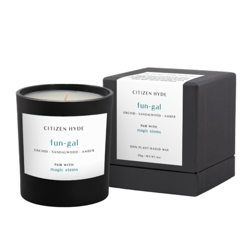 Fun-gal Citizen Hyde Candle, Pair with Magic Stems