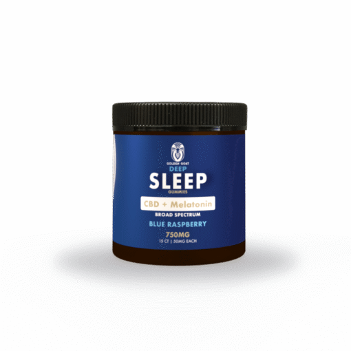 Deep Sleep CBD & Melatonin Infused Gummies - 750MG