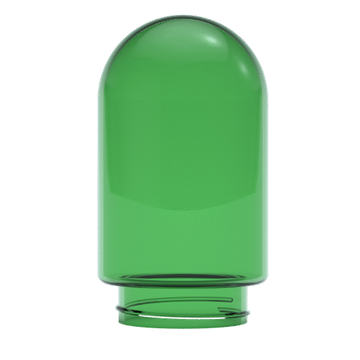 Stündenglass Single Green Glass Globe (Large)