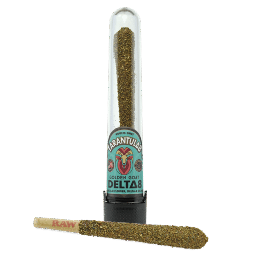 Delta-8 Tarantula Premium Kief Doobie – 100mg – 2g – Indica