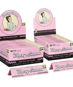 Blazy Susan Pink Rolling Papers | 50pk | 50pc Display