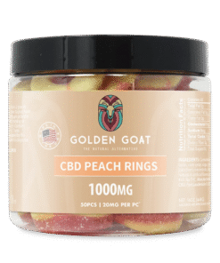 CBD Gummies 1000MG - Peach Rings