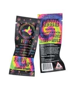 HHC Vape Cartridge 1g - Fruit Loops (Indica Hybrid)