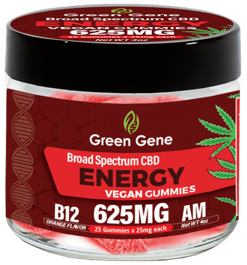 Green Genie Organic CBD Infused Mood Based Vegan Gummies - 625MG to 2500MG