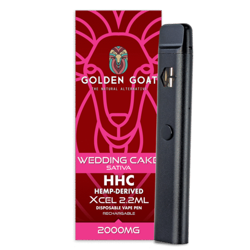HHC Vape Device, 2000mg, Rechargeable/Disposable - Wedding Cake