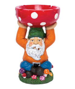 Fujima Mushroom Gnome Jumbo Ashtray - 19"