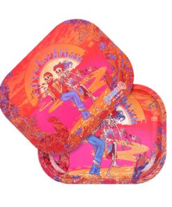 Grateful Dead x Pulsar Mini Rolling Tray & Lid Kit - Sunset Dance / 7"x5.5"