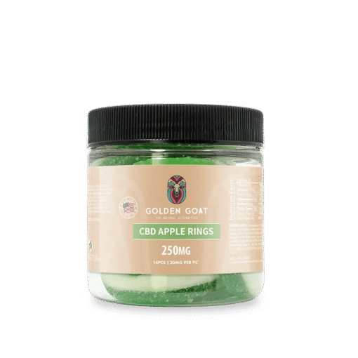 CBD Gummies 250MG - Apple Rings