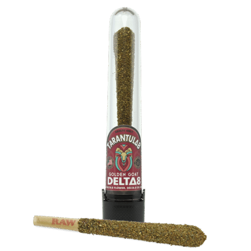 Delta-8 Tarantula Premium Kief Doobie – 100mg – 2g – Sativa