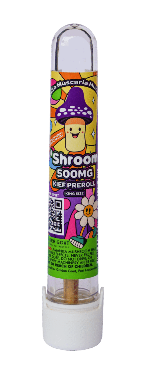 SHROOM – 350mg – Kief Preroll – KING SIZE