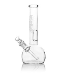 GRAV® Small Clear Round Base Water Pipe