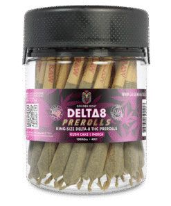 Delta 8 Doobies, King Size Jar, 50ct 100MG - Kush Cake