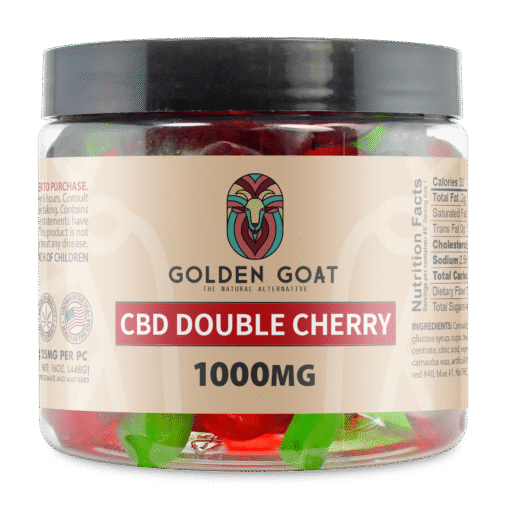 CBD Gummies 1000MG - Double Cherry
