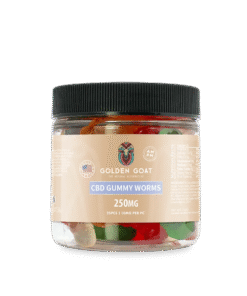 CBD Gummies 250MG - Clear Worms
