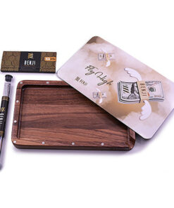 Benji - Walnut Tray w/ Magnetic Lid Kit - Fly High