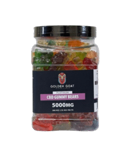 CBD Platinum Gummies - Clear Bears 5000MG